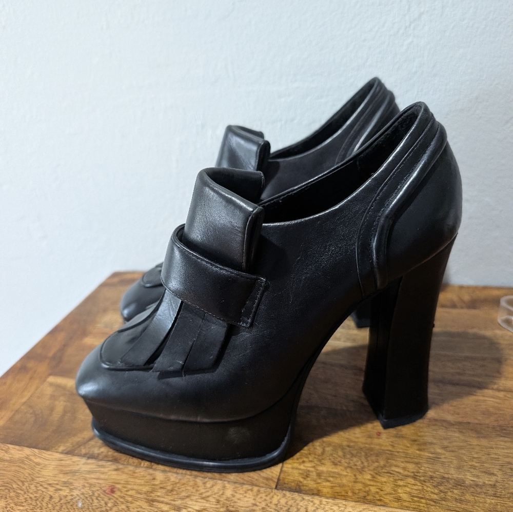 Zara Black‎ Pilgrim Platform Size 3